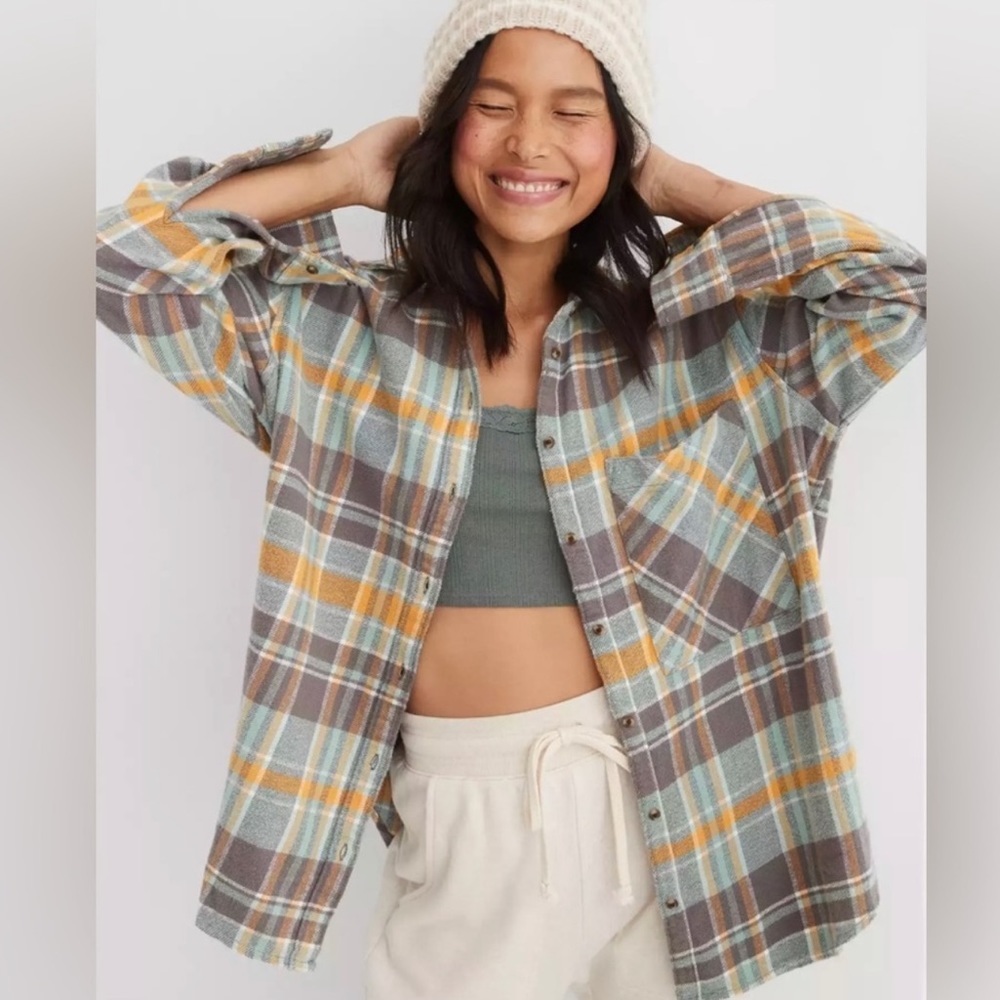 Aerie flannel XL